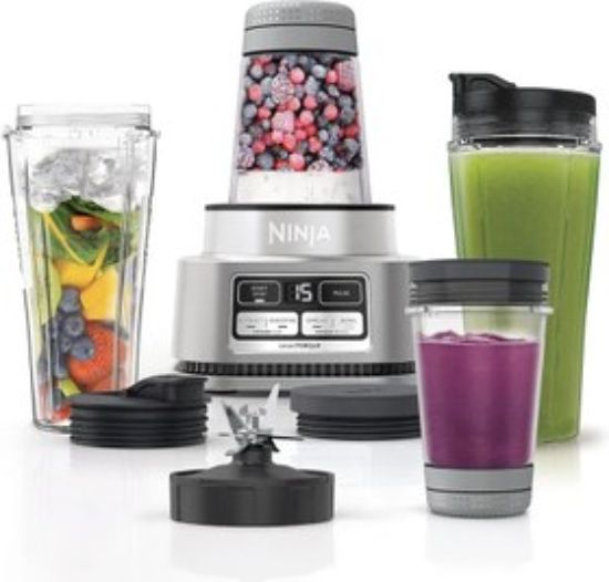 مخلوط کن نینجا Ninja CB102 | چندکاره، موتور قدرتمند و اسموتی‌ساز حرفه‌ای - سایت خرید بندر
