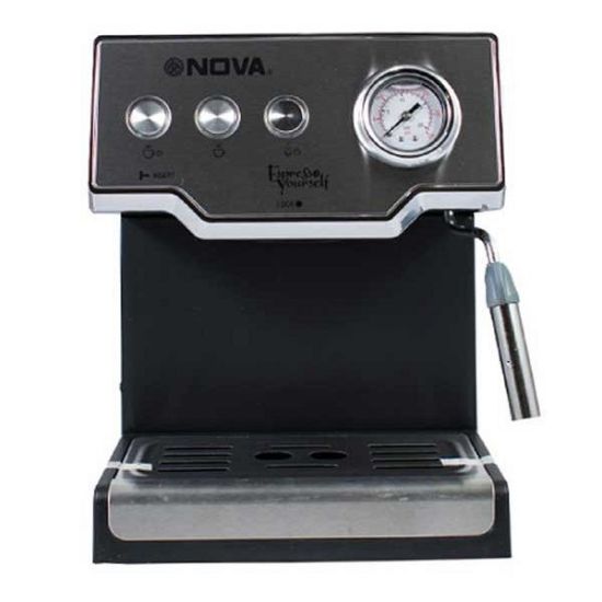 اسپرسوساز نوا NCM‑153 EXPS – اسپرسوساز 15 بار با کاپوچینو‌ساز و گرم‌کن فنجان