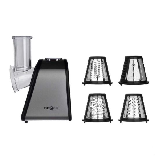 رنده برقی یورولوکس مدل EU-SM4403GS | سالاد ساز حرفه‌ای با ۴ تیغه استیل ضدزنگ - سایت خرید بندر