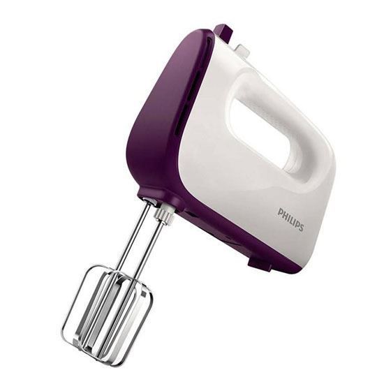 همزن دستی فیلیپس HR3740/11 – ۴۰۰ وات، ۵ سرعت + توربو - سایت خرید بندر