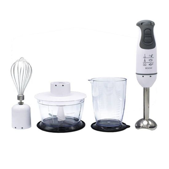 گوشت‌کُب برقی دلمونتی DL390 | بلندر ۳ کاره + خردکن + همزن ۶۰۰ وات - سایت خرید بندر