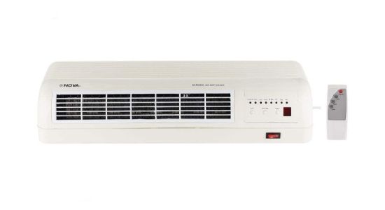 فن هیتر برقی نوا مدل NH-1256WH | بخاری برقی کم‌مصرف و ایمن NOVA - سایت خرید بندر