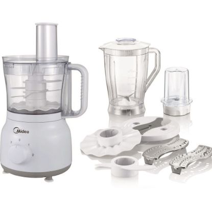 ۱. «غذا‌ساز Midea MJ-FP60D1 – موتور ۸۰۰ وات، کاسه ‎1.5 لیتر» - سایت خرید بندر