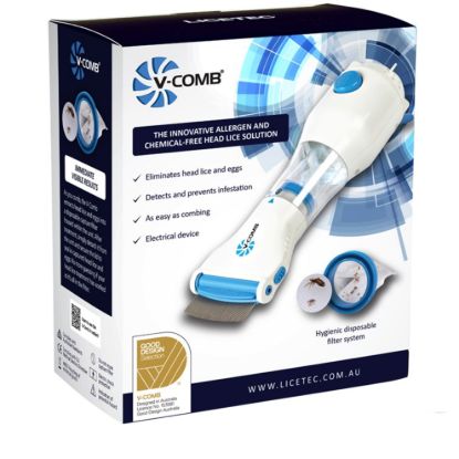 شانه ضد شپش وی کامب TTVC02 | بدون مواد شیمیایی - سایت خرید بندر