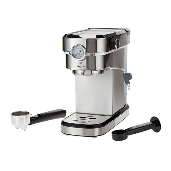 استیل - اسپرسوساز مباشی مدل ME-ECM2016 | مشخصات فنی، مزایا و معایب - سایت خرید بندر