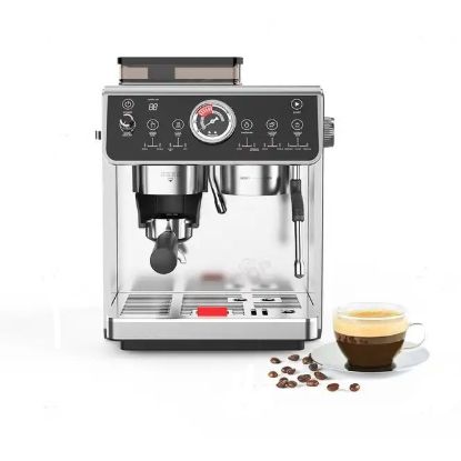 اسپرسوساز مباشی مدل ME-ECM 2056 – نیمه‌صنعتی با فشار ۲۰ بار-خرید بندر 