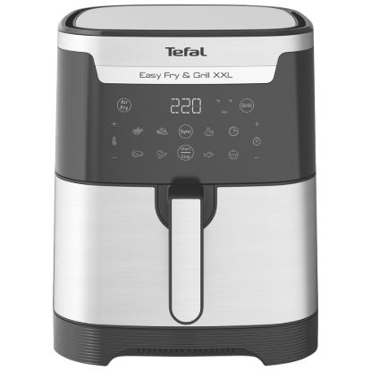سرخ‌کن بدون روغن تفال مدل EY801D | پخت سالم و هم‌زمان دو غذا - سایت خرید بندر