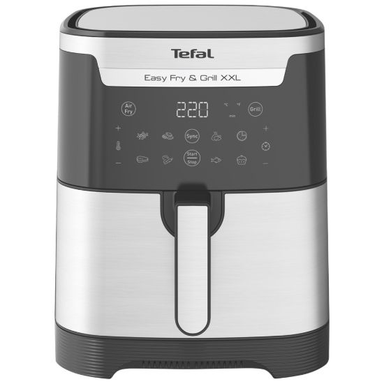 سرخ‌کن بدون روغن تفال مدل EY801D | پخت سالم و هم‌زمان دو غذا - سایت خرید بندر