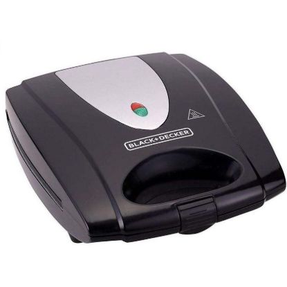 ساندویچ‌ساز بلک اند دکر مدل TS4080 | توان ۱۴۰۰ وات، صفحات قابل تعویض و گریل - سایت خرید بندر