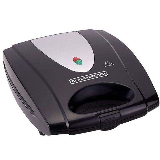 ساندویچ‌ساز بلک اند دکر مدل TS4080 | توان ۱۴۰۰ وات، صفحات قابل تعویض و گریل - سایت خرید بندر
