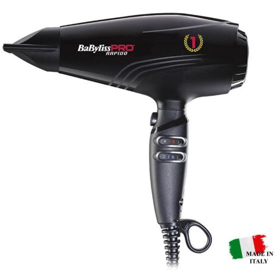 خرید سشوار Babyliss PRO Rapido BAB7000IE — سبک، قدرتمند و حرفه‌ای - سایت خرید بندر