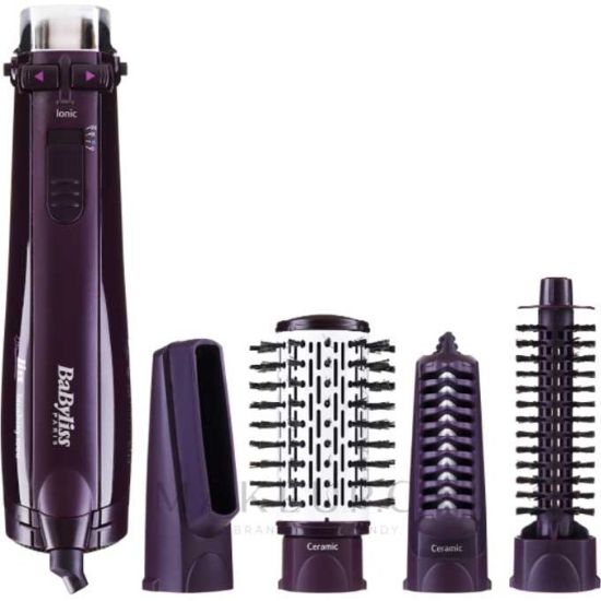 سشوار برس‌دارچرخشی  حالت‌دهنده بابیلیس BaByliss 2736E – ۱۰۰۰ وات، فناوری یون، سبک و حرفه‌ای مشخصات، مزایا و معایب- سایت خرید بندر