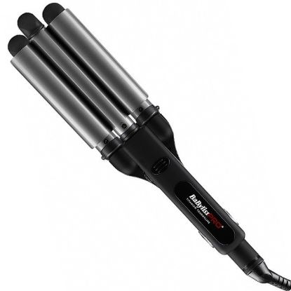 فرکننده مو حرفه‌ای BaByliss Pro BAB2269TTSDE – Waver سه‌لوله‌ای با سرامیک تورمالین - سایت خرید بندر