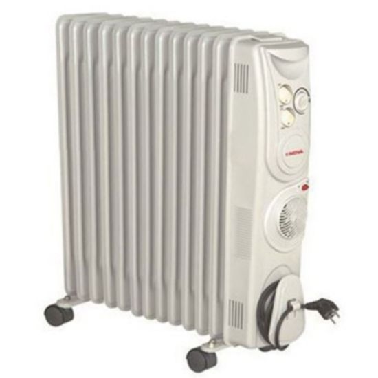 شوفاژ برقی نووا NH1254‑13F | 13 پره ۲۷۰۰ وات با ترموستات قابل تنظیم - سایت خرید بندر