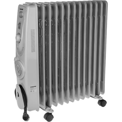 ۱. «شوفاژ برقی نیکای NOH844A ‑ ۱۳ پره، ۲۹۰۰ وات، فن دار» - سایت خرید بندر