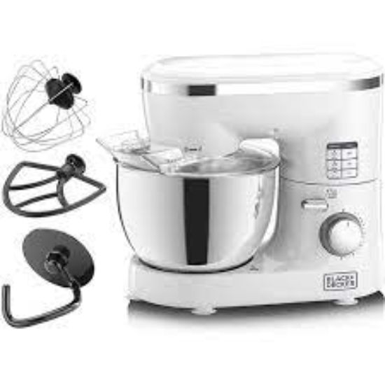 همزن کاسه دار بلک اند دکر SM1000 – همزن 1000 وات با کاسه 4 لیتری - سایت خرید بندر