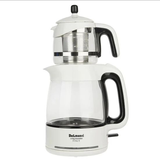 چای‌ساز دلمونتی DL-400 | روهمی، استیل، گرم‌نگه‌دار - سایت خرید بندر